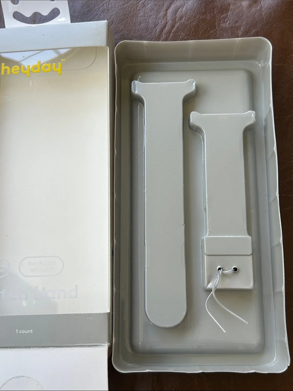 heyday Olive Green Speckled Silicone Apple Watch Band